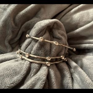 Three CZ bangles